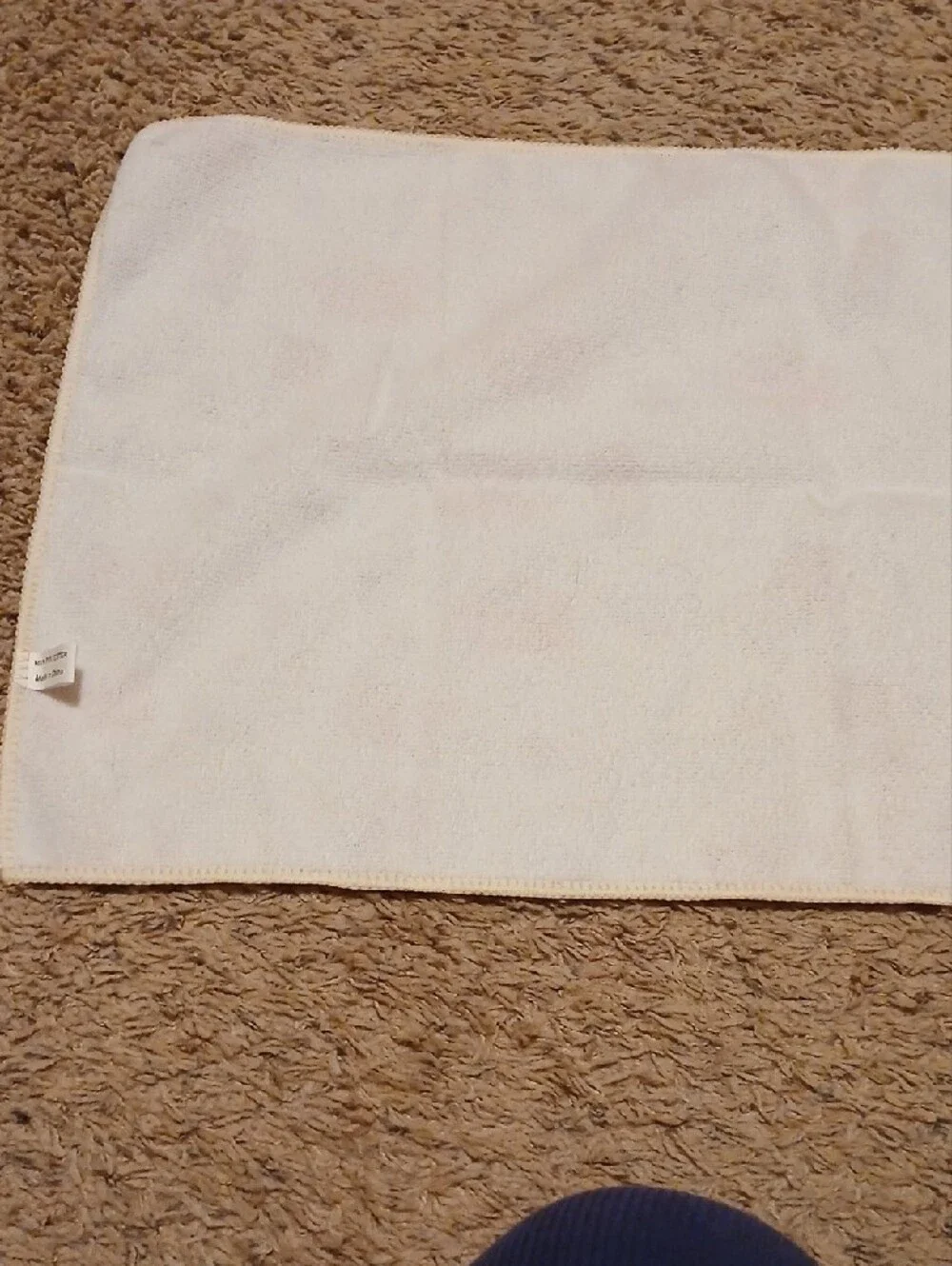 Cream Kitchen Tea Towel - Cream